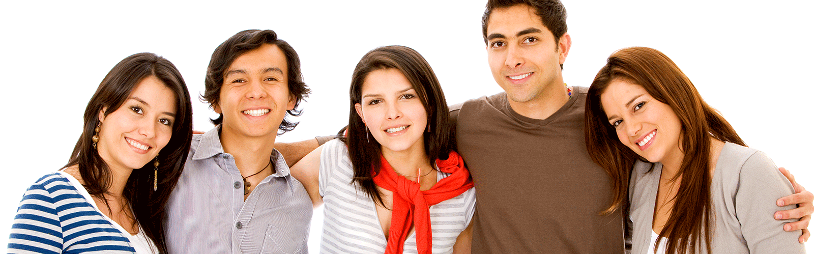 group of people smiling at camera